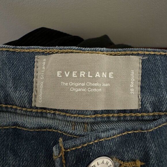 Everlane Original Cheeky Jean - Stone-Washed Sky - 28 - Picture 3 of 3